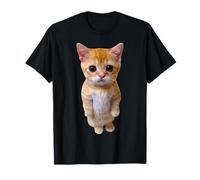 El Gato Meme Gato Llorando Triste Munchkin Kitty Meme Moda Camiseta