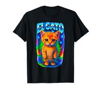 El Gato Meme Gato Llorando Triste Munchkin Kitty Meme Moda Camiseta