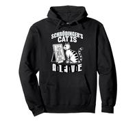 El gato vivo y muerto de Schrödinger Mecánica cuántica Física Sudadera con Capucha