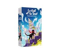 El Gato y la Torre - Juego de Destreza Cooperativa o Competitiva | Unfriendly Games | 1 a 5 Jugadores | A Partir de 8 Años | 20 Min | Poética y Táctil | Blackrock Games