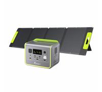 El generador eléctrico portátil FOSSiBOT F800 está equipado con SP110, la batería LiFePO4 tiene una potencia de salida de 800W, el generador solar es apto para casas/camping/autocaravanas nuevo
