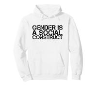 El género es una construcción Social LGBTQ Gay Lesbianas Igualdad Sudadera con Capucha
