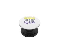 El género Mata mi Ambiente Divertido Genderfluid Regalo no Binario PopSockets PopGrip Adhesivo