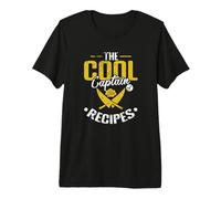 El Genial capitán de Las Recetas Camiseta Premium