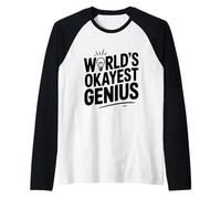 El Genio más Correcto del Mundo para Personas Inteligentes y Nerds Camiseta Manga Raglan