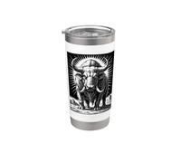 El gigante de la bestia primordial Vaso térmico de acero inoxidable de doble pared