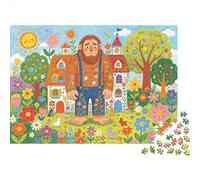 El Gigante Egoísta 1000 Piezas Puzzle Papel Reciclado Ilustración de Fábula Puzzles para Niños y Niñas Desde los 6 Años Accesorios para Tiempo de Juego Familiar Idea Hogar 70x5...