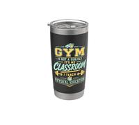 El gimnasio no es una asignatura Educación física del profesor Educación física Vaso térmico de acero inoxidable de doble pared