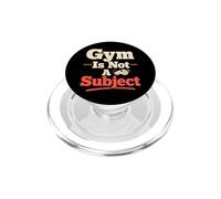 El Gimnasio no es una Materia Educación Educativa Humor PopSockets PopGrip para MagSafe