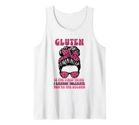 El Gluten es lo Primero Que no Puedo tolerar Eres el Segundo Camiseta sin Mangas