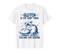 El Gluten es lo Primero Que no Puedo tolerar Gato sin Gluten Camiseta