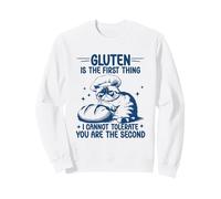El Gluten es lo Primero Que no Puedo tolerar Gato sin Gluten Sudadera