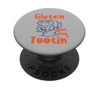 El Gluten me ha Hecho Mella en Funny Frog PopSockets PopGrip Adhesivo