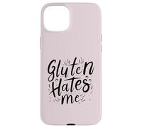 El Gluten me Odia Vivir Sin Gluten Plan de Dieta Saludable Divertido Carcasa para iPhone 15 Plus