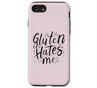 El Gluten me Odia Vivir Sin Gluten Plan de Dieta Saludable Divertido Carcasa para iPhone SE (2020) / 7/8