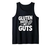 El Gluten Odia mis entrañas Camiseta sin Mangas