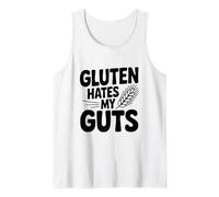 El Gluten Odia mis entrañas Camiseta sin Mangas
