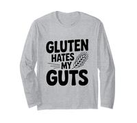 El Gluten Odia mis entrañas Manga Larga