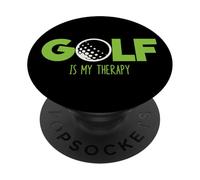El Golf es mi Terapia PopSockets PopGrip Adhesivo