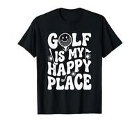 El Golf es un Lugar Tranquilo Relajante Golf Diciendo Estado de ánimo Tranquilo Camiseta