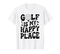 El Golf es un Lugar Tranquilo Relajante Golf Diciendo Estado de ánimo Tranquilo Camiseta
