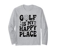 El Golf es un Lugar Tranquilo Relajante Golf Diciendo Estado de ánimo Tranquilo Manga Larga