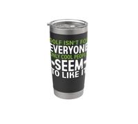 El golf no es para todos, solo a la gente genial parece gustarle Vaso térmico de acero inoxidable de doble pared