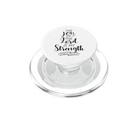 El gozo del Señor es mi Fuerza Escritura Nehemías 8:10 PopSockets PopGrip para MagSafe
