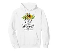El gozo del Señor es mi Fuerza Versículo Escritura Nehemías Sudadera con Capucha