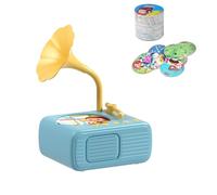 El gramófono Tretregard, con 96 Tarjetas de Aprendizaje y 8 Tarjetas de grabación, es un gramófono para Contar Cuentos y un Regalo de audiolibro para niños y niñas.