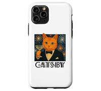 El Gran Catsby - Divertida Parodia de Gato Retro Carcasa para iPhone 11 Pro