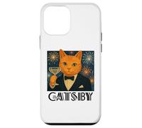 El Gran Catsby - Divertida Parodia de Gato Retro Carcasa para iPhone 12 Mini