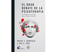 El gran debate de la psicoterapia: La evidencia de qué hace que la terapia funcione (SIN COLECCION)