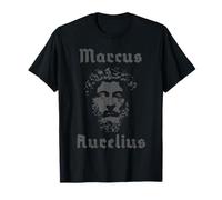 El gran estoico Marco Aurelio - v4 vintage Camiseta