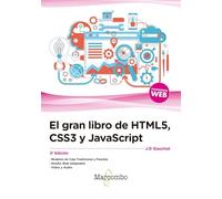 El gran libro de HTML5, CSS3 y JavaScript 3ª Edición (SIN COLECCION)