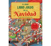 El gran libro juego de la Navidad: Un libro infantil con 3 niveles de juego, de 3 a 8 años. Jugar y aprender. ¡Conoce un montón de curiosidades y tradiciones navideñas!: 5 (Libros juegos)