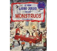 El gran libro juego de los monstruos: Libro divertido para jugar, 3 niveles de juego en un solo libro, encuentra objetos escondidos, 3-8 años: 2 (Libros juego)