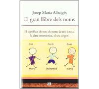 El gran llibre dels noms.: El significat de tots els noms de noi i noia, la data onomàstica, el seu origen (No Ficció)