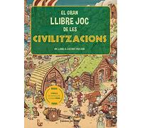 El gran llibre joc de les civilitzacions: Un llibre amb 3 nivells de joc de 3 a 8 anys. Coneix 6 civilitzacions diferents!: 1 (Llibres joc)