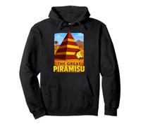 El Gran Piramisú Surrealista Brainrot Meme Postre Papá Broma Sudadera con Capucha