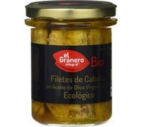 El Granero Filetes Caballa Bio 195gr