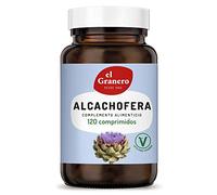 El Granero Integral - Alcachofera - 600 Mg - 120 Comprimidos - Elaborado a Base de Polvo y Extracto Estandarizado de Hojas de Alcachofera - Ayuda a la Digestión y a Controlar el Peso
