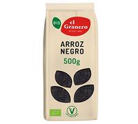 El Granero Integral - Arroz Negro - 500 g - Rico en Hidratos de Carbono, Sales Minerales y Vitaminas - Gran Fuente de Energía - Propiedades Antioxidantes - Apto para Veganos
