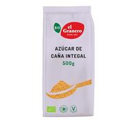 El Granero Integral - Azúcar de Caña Integral - 500 g - Elaborado con Melaza de Caña - Rico en Vitaminas y Minerales - Ideal para Bebidas y Repostería - Apto para Veganos