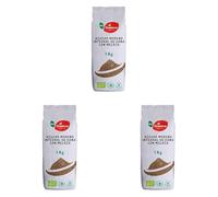 El Granero Integral - Azúcar Moreno Integral Bio - 1kg - Elaborado con Melaza de Caña - Rico en Vitaminas y Minerales - Ideal para Bebidas y Repostería - Apto para Veganos (Paquete de 3)