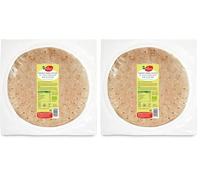 El Granero Integral - Bases de Pizza con Trigo Sarraceno Sin Gluten BIO - 2 Und. 250 g - Alto Contenido en Fibra y Minerales - Aptas para Veganos y Celíacos (Paquete de 2)