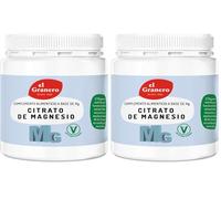 El Granero Integral - Citrato de Magnesio - 250 Gr - Apoyo al Sistema Nervioso y Muscular - Ayuda a Reducir la Fatiga Mental (Paquete de 2)