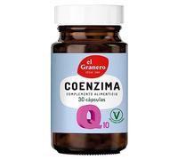 El Granero Integral - Coenzima Q10-30 Cápsulas - Elaborado a Base de Coenzima Q10 y Lecitina de Soja - Ayuda a Mantener la Salud de tu Organismo Mejorando la Circulación