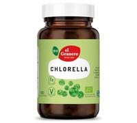 El Granero Integral - Complemento Alimenticio - Chlorella Bio - 180 Comprimidos - A Base de Polvo de Alga Chlorella Ecológica - Efecto Depurativo del Organismo - Rico en Aminoácidos Esenciales