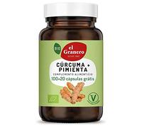 El Granero Cúrcuma + Pimienta Plus Bio 120caps